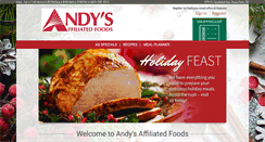 Desktop Screenshot of andysaffiliatedfoods.com